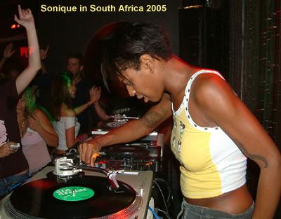Sonique in South Africa 2005